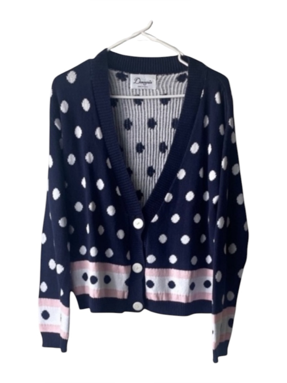 Donagain Chic Polka Dot Women's Cardigan